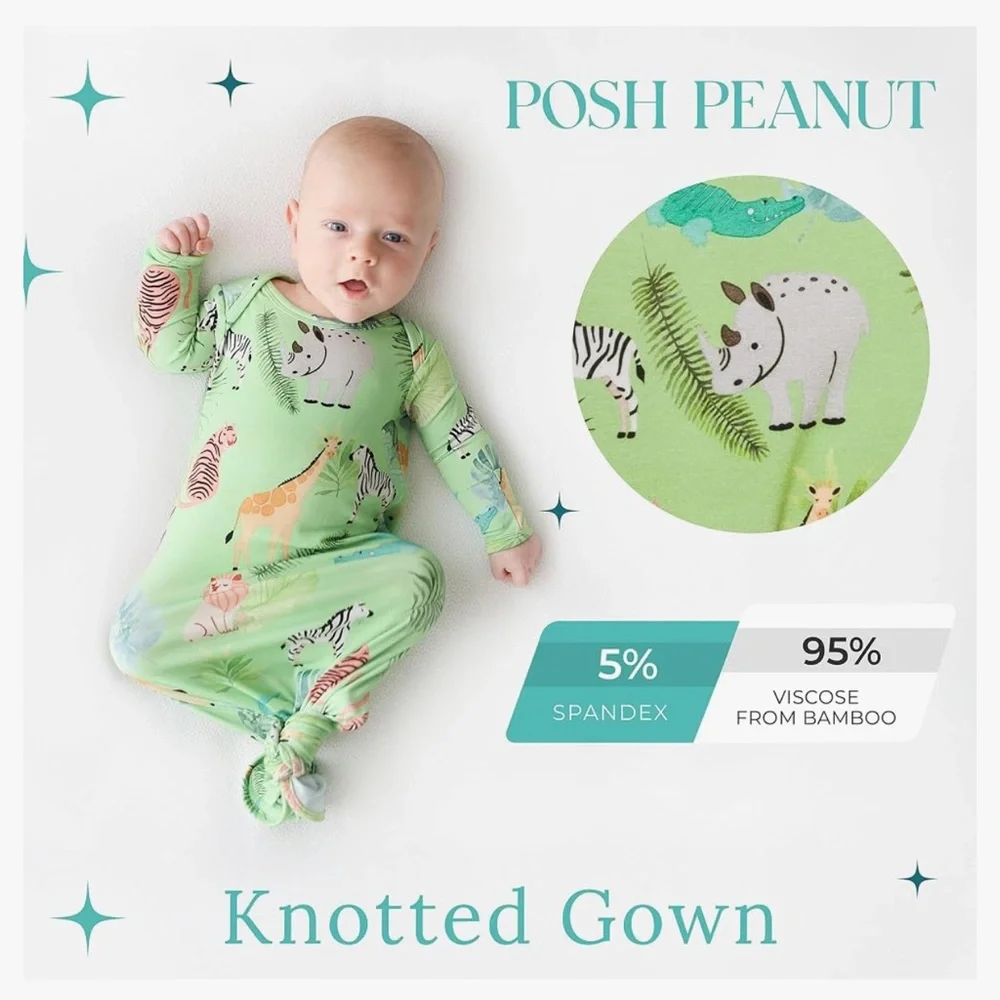 Posh Peanut soft knotted